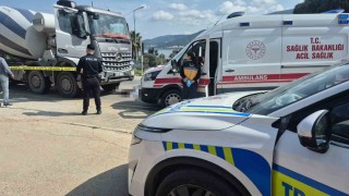 Beton mikserinin çarptığı yaya hayatını kaybetti
