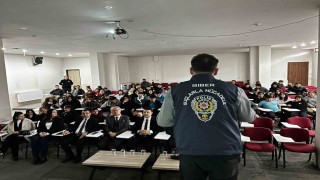 Beyağaçta polisten farkındalık eğitimi verildi