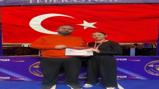 Bilecikli sporcu Türkiye ikincisi oldu