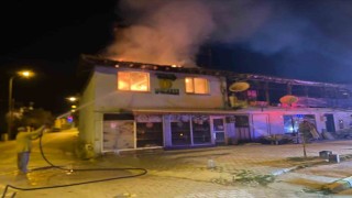 Bilecikte çıkan yangında ev kullanılamaz hale geldi