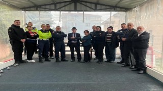 Bilecikte jandarma huzurevi sakinleriyle buluştu