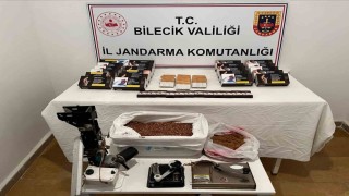 Bilecikte kaçak sigara operasyonu