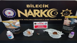 Bilecikte narkotik operasyonu: 2 gözaltı
