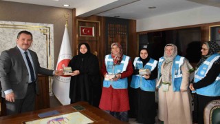 Bilecikte öğrencilerden Filistine destek