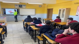 Bilecikte öğrencilere trafik bilinci eğitimi
