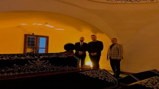 Bilecikte Şeyh Edebali Türbesine anlamlı ziyaret