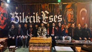 Bilecikte yaşayan Eskişehirspor taraftarları iftarda bir araya geldi