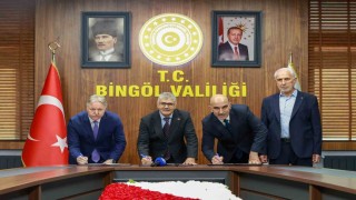 Bingölde 4 sınıflık anaokulu için protokol imzalandı