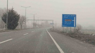 Bingölde kar yağışı başladı