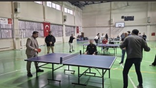 Bingölde masa tenisi turnuvası başladı