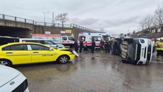 Bingölde trafik kazası : 5 yaralı