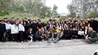 Bodrumda bin 500 fidan toprakla buluştu