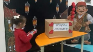 Bozkırda minik öğrencilerden anlamlı dayanışma