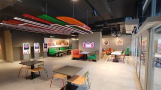 Burger Kingin yeni restoranı Ortacada açıldı