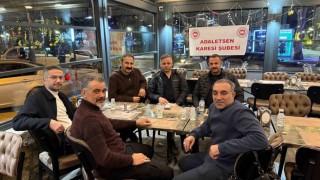 Burhaniyede Adalet Sen üyelerine iftar verdi