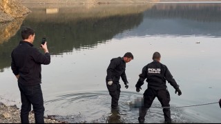Bursada barajda erkek cesedi bulundu