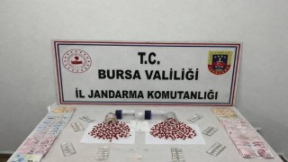 Bursada bin 39 adet sentetik hap ele geçirildi