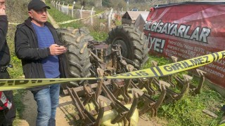 Bursada devrilen traktörün altında kalan sürücü hayatını kaybetti