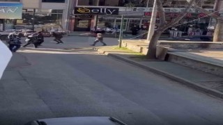 Bursada esnaf kavgası boks ringini aratmadı