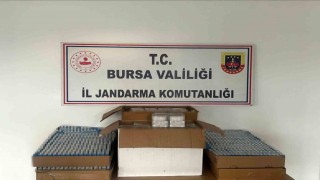 Bursada kaçak sigara operasyonu: 37 bin adet kaçak sigara ele geçirildi
