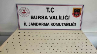 Bursada tarihi eser operasyonu: 137 adet sikke ele geçirildi