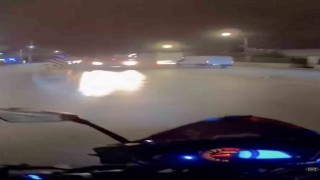 Bursada ters yönden gelen otomobil tehlike oluşturdu