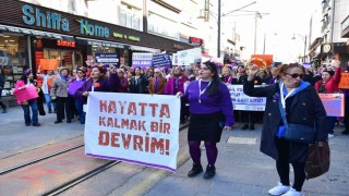 Bursalı Kadınlardan özgürlük ve eşitlik yürüyüşü