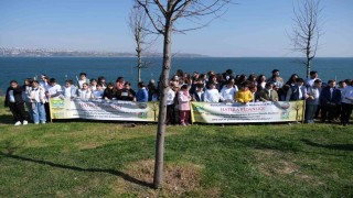 Büyükçekmecede Orman Haftasında 100 fidan toprakla buluşturuldu