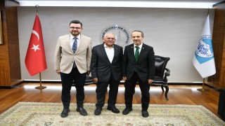 Büyükkılıç, Wushu Kung Fu Federasyonu Başkanı Akyüz ve heyetini ağırladı