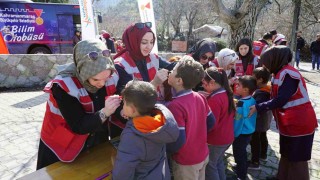 Büyükşehirden Sarıçukurda miniklere eğlence ve bilim dolu gün