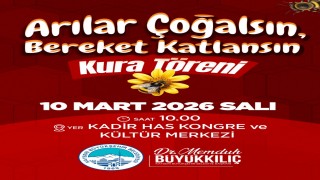 Büyükşehirin Arılar Çoğalsın Bereket Katlansın Projesinde kura heyecanı