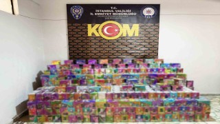 Çay paketleri arasında kaçak sigara sevkiyatı dronlu polis takibine takıldı