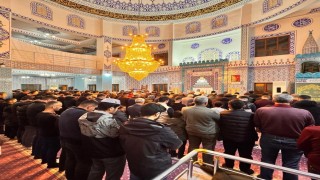 Çermikte Kadir gecesi dualarla idrak edildi