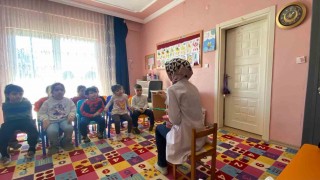 Çilimlide miniklere ağız ve diş sağlığı eğitimi
