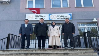Çilimlide okullar incelendi