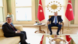 Cumhurbaşkanı Erdoğan, İhlas Holding Yönetim Kurulu Başkanı Öreni kabul etti