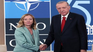 Cumhurbaşkanı Erdoğan, İtalya Başbakanı Meloni İle Görüştü