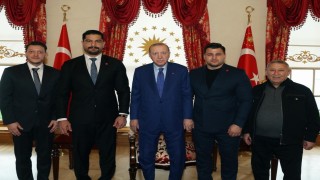 Cumhurbaşkanı Erdoğan, Taha Akgülü kabul etti
