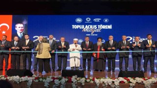 Cumhurbaşkanı Yardımcısı Yılmaz, Midyatta 2 milyar 660 milyon liralık yatırımların açılışını yaptı