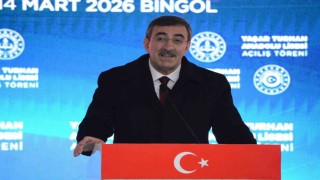 Cumhurbaşkanı Yardımcısı Yılmaz: Türkiye Cumhuriyeti olarak biz hem haklı hem güçlü olacağız
