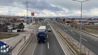 D100 karayolunda bayram dönüşü yoğunluğu