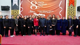 Darendenin kadınları iftarda bir araya geldi