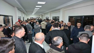 Demircide geleneksel bayramlaşma törenine yoğun katılım