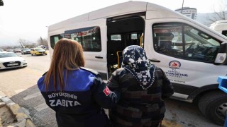 Denizlide yapılan operasyonda çok sayıda dilenciye yasal işlemde uygulandı