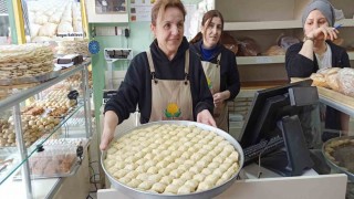 Devrekin tescilli beyaz baklavası bayram sofralarına hazırlanıyor