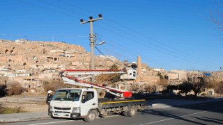 Dicle Elektrik Mardinde aydınlatma altyapısını güçlendirdi