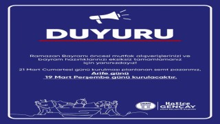 Didim Belediyesinden bayram öncesi pazar düzenlemesi
