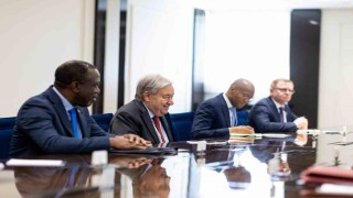 Dışişleri Bakanı Hakan Fidan, Birleşmiş Milletler Genel Sekreteri Antonio Guterres ile Ankarada bir araya geldi.