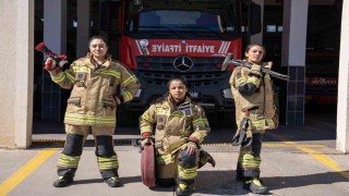 Diyarbakır itfaiyesinde kadınlar tabuları yıkıyor