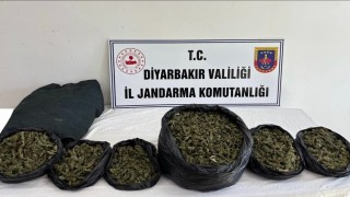 Diyarbakırda 129 kilo uyuşturucu ve hap ele geçirildi: 21 şüpheliye yasal işlem